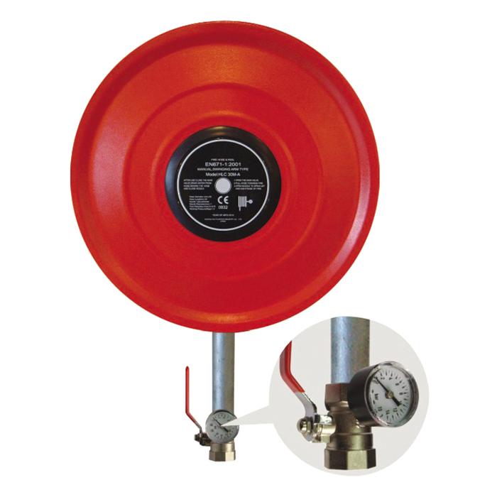 Wall Mounted Manual Stable Hose Reel with Fire Hose 3/4