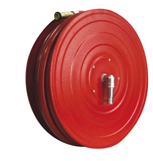 Wall Mounted Automatic Swinging Hose Reel with Fire Hose 1